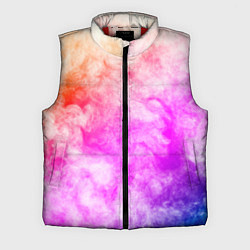 Мужской жилет Colorful smoke 1, цвет: 3D-красный