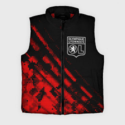 Мужской жилет Lyon sport grunge, цвет: 3D-красный