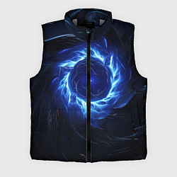 Мужской жилет Синяя магическая абстракция