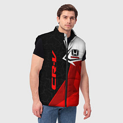 Мужской жилет Honda CR-V - sport uniform, цвет: 3D-черный — фото 2