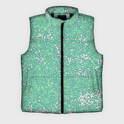 Мужской жилет Текстура изумрудный