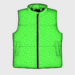 Мужской жилет Яркий салатовый кислотный