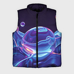 Мужской жилет Космические мыльные пузыри