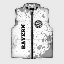 Мужской жилет Bayern sport на светлом фоне вертикально, цвет: 3D-черный