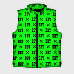Мужской жилет BBT logo green steel