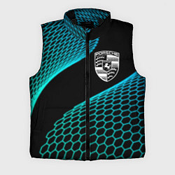 Мужской жилет Porsche electro hexagon, цвет: 3D-черный
