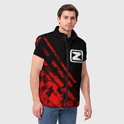 Мужской жилет Zotye sport grunge, цвет: 3D-красный — фото 2