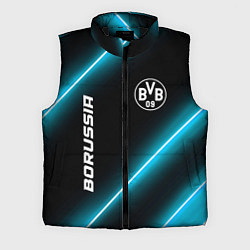Мужской жилет Borussia неоновые лампы, цвет: 3D-черный