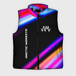 Мужской жилет Arctic Monkeys neon rock lights, цвет: 3D-черный