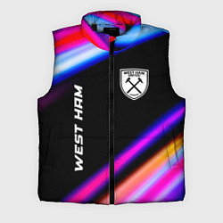 Мужской жилет West Ham speed game lights, цвет: 3D-черный