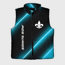 Мужской жилет Saints Row неоновые лампы, цвет: 3D-черный
