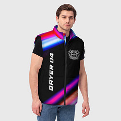Мужской жилет Bayer 04 speed game lights, цвет: 3D-черный — фото 2