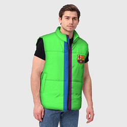 Мужской жилет Barcelona fc sport line, цвет: 3D-черный — фото 2