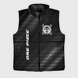 Мужской жилет One Piece metal anime lines