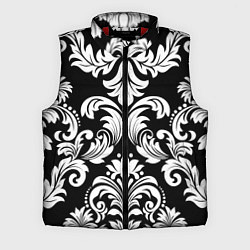 Мужской жилет Дамасский орнамент, цвет: 3D-красный