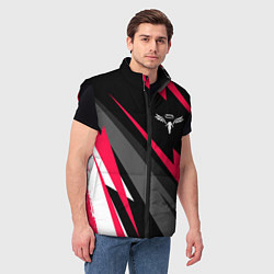 Мужской жилет Tokyo Revengers electro lines, цвет: 3D-черный — фото 2