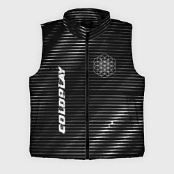 Мужской жилет Coldplay metal rock lines