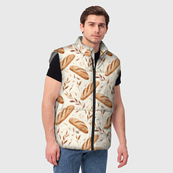 Мужской жилет Паттерн багет, цвет: 3D-светло-серый — фото 2