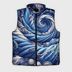 Мужской жилет Denim funnel - fashion trend, цвет: 3D-красный