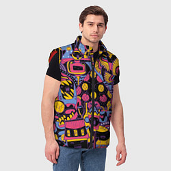 Мужской жилет О Париж, цвет: 3D-красный — фото 2