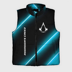 Мужской жилет Assassins Creed неоновые лампы, цвет: 3D-черный