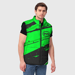 Мужской жилет BYD sport green, цвет: 3D-черный — фото 2