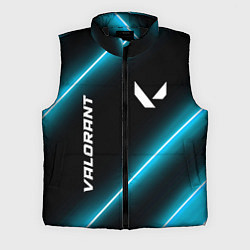 Мужской жилет Valorant неоновые лампы, цвет: 3D-черный