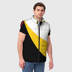 Мужской жилет За веру царя и святую триединую Русь Большой КЦК с, цвет: 3D-красный — фото 2