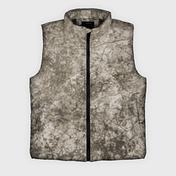 Мужской жилет Абстракция - серый грязный гранж