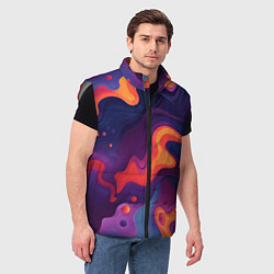 Мужской жилет Неоновый спектр, цвет: 3D-светло-серый — фото 2