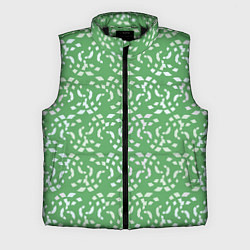 Мужской жилет Мозаика на зеленом