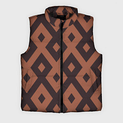 Мужской жилет Геометрический узор ромб