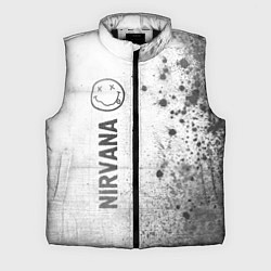 Мужской жилет Nirvana - white gradient по-вертикали, цвет: 3D-черный