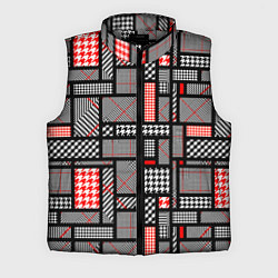 Мужской жилет Узор в клетку