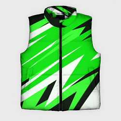 Мужской жилет Geometry stripes green