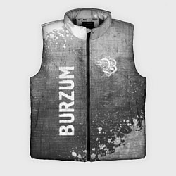 Мужской жилет Burzum - grey gradient вертикально
