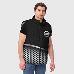 Мужской жилет Nissan carbon auto, цвет: 3D-светло-серый — фото 2