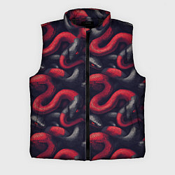Мужской жилет Паттерн со змеями