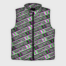 Мужской жилет Juventus glitch pattern