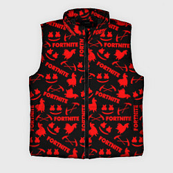 Мужской жилет Fortnite pattern game red