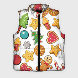 Мужской жилет Новогодние сладости