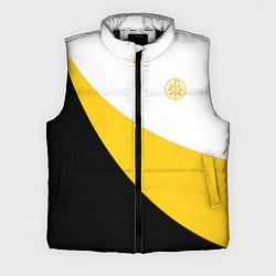 Мужской жилет Мы русские с нами Бог малый желтый КЦК Николай II