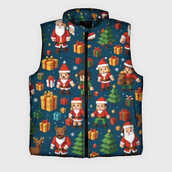 Мужской жилет Mintrcraft pattern новый год
