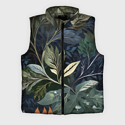 Мужской жилет Объемные листья