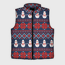 Мужской жилет Christmas Background