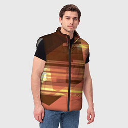 Мужской жилет Оттенки заката, цвет: 3D-светло-серый — фото 2