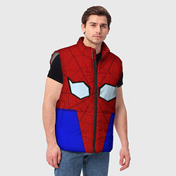 Мужской жилет Spider-Man - eyes, цвет: 3D-светло-серый — фото 2
