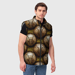 Мужской жилет Броненосцы, цвет: 3D-светло-серый — фото 2