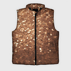 Мужской жилет Золотые частицы, цвет: 3D-черный