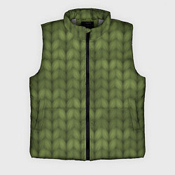 Мужской жилет Лесное тепло, цвет: 3D-светло-серый